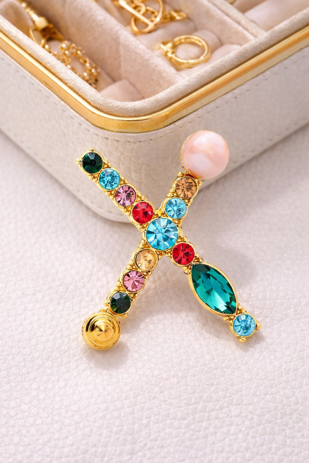 Broche Cristal Elégance