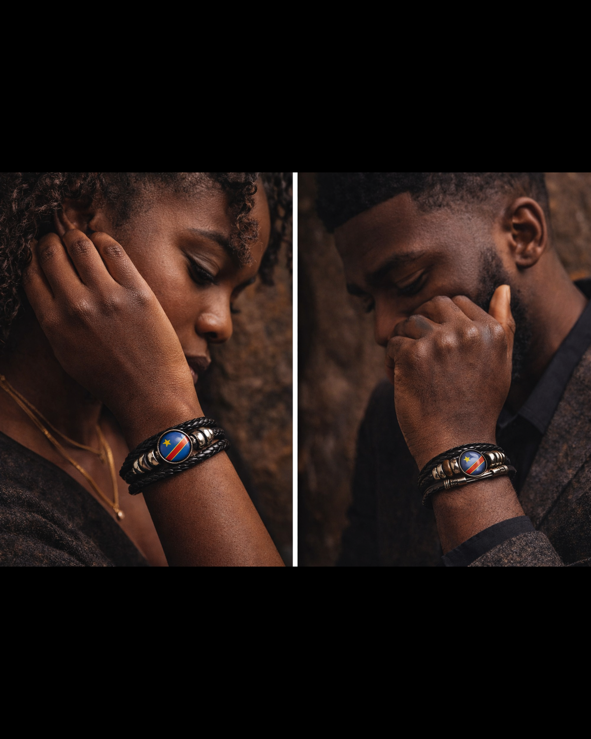 🇨🇩 BRACELET HÉRITAGE — RDCONGO