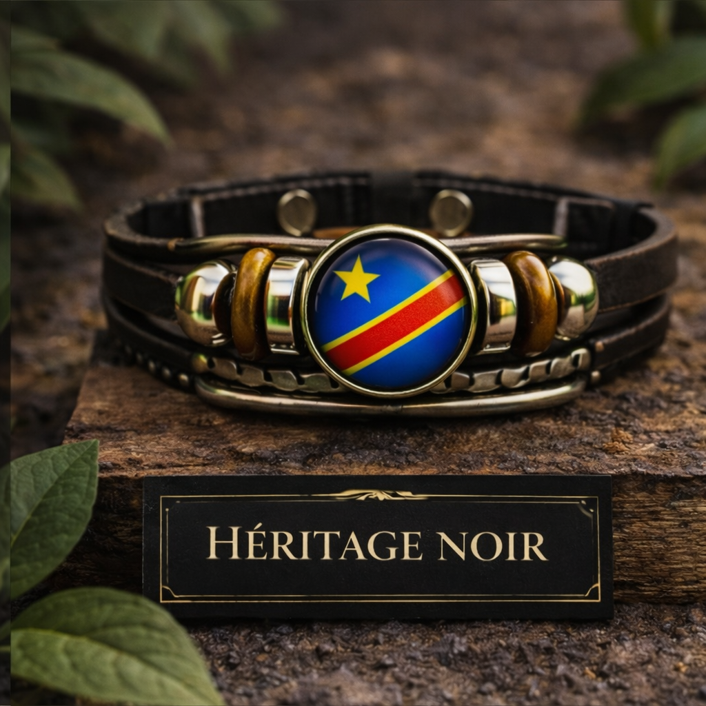 🇨🇩 BRACELET HÉRITAGE — RDCONGO