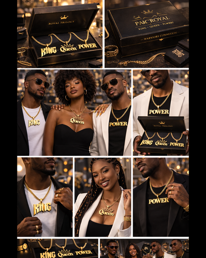 PACK ROYAL TRILOGY -  King • Queen • Power