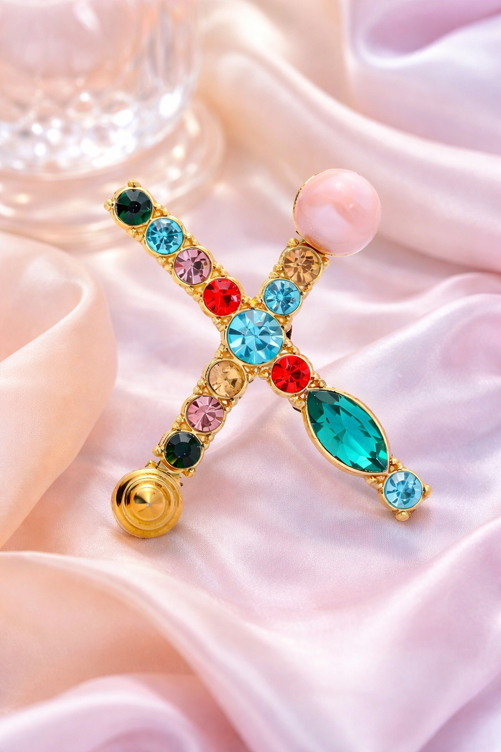 Broche  Cristal Elégance