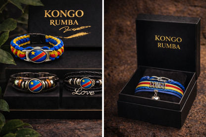 🇨🇩 BRACELET HÉRITAGE — RDCONGO