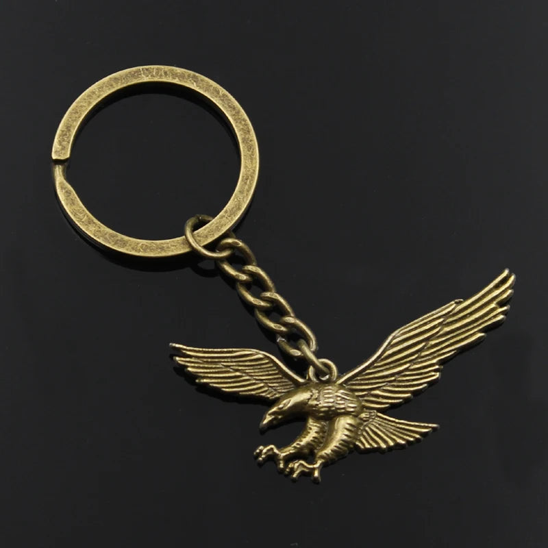 Deux Porte-Clé Aigle Impérial – Argent Vintage