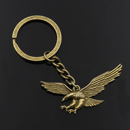 Deux Porte-Clé Aigle Impérial – Argent Vintage