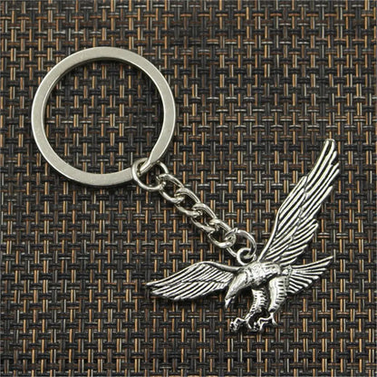 Deux Porte-Clé Aigle Impérial – Argent Vintage
