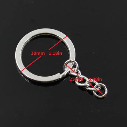 Deux Porte-Clé Aigle Impérial – Argent Vintage