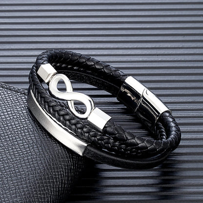 Bracelet INFINITY Signature — Héritage Éternel