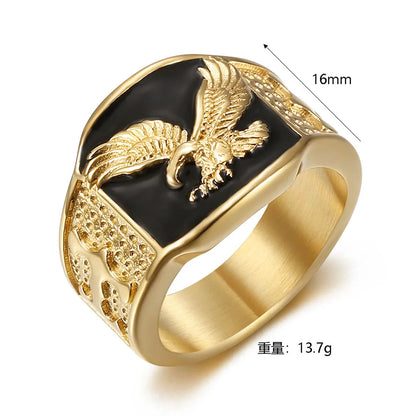 Bague Empire Aigle – Édition Signature