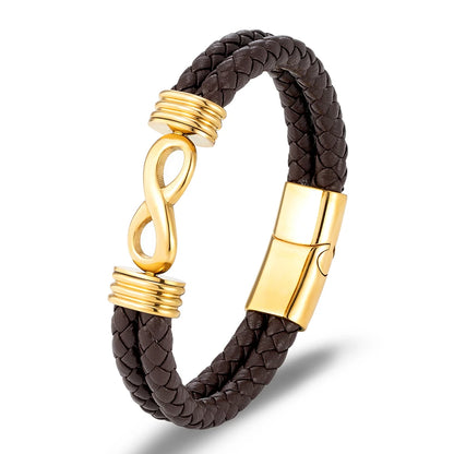 Bracelet INFINITY Signature — Force Éternelle