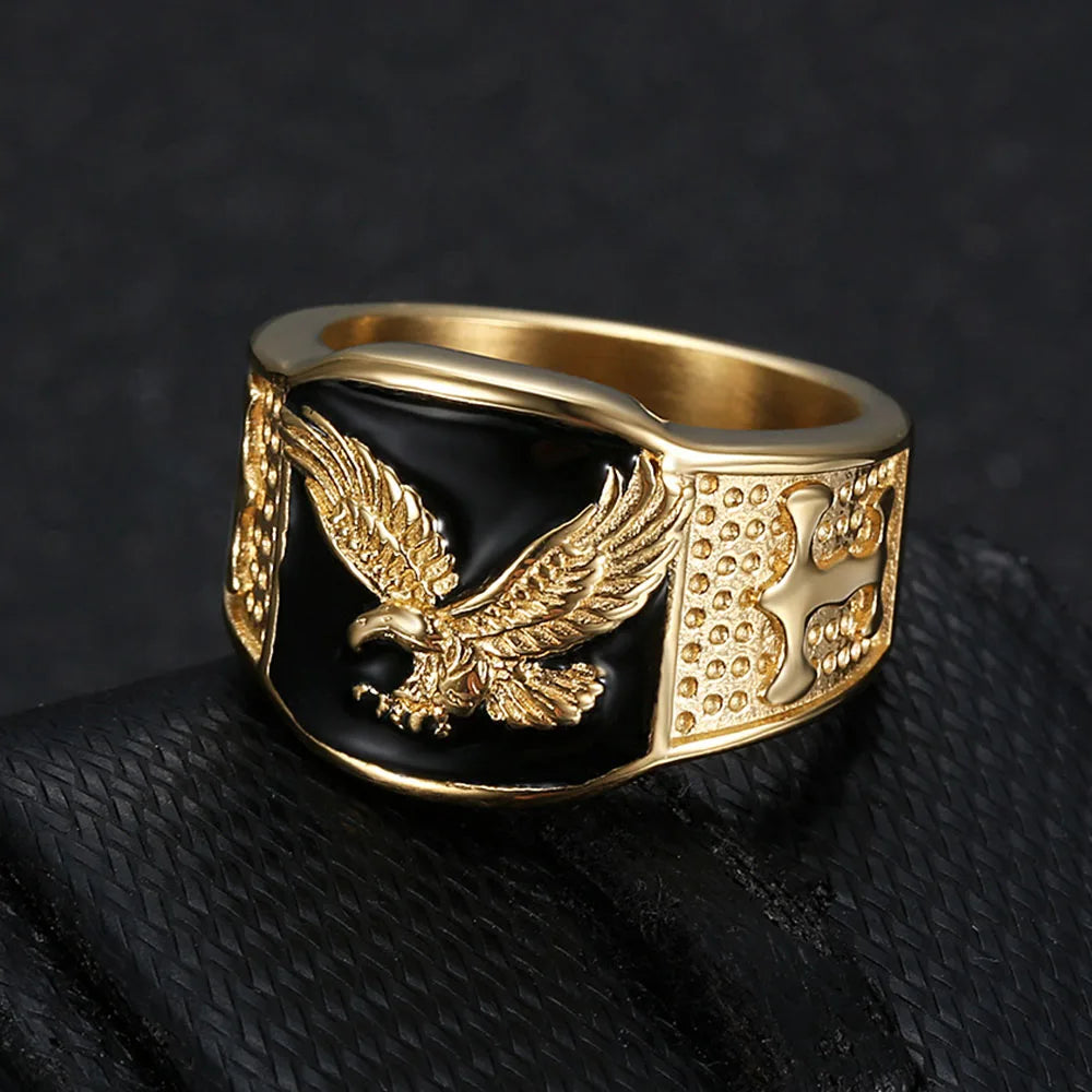 Bague Empire Aigle – Édition Signature
