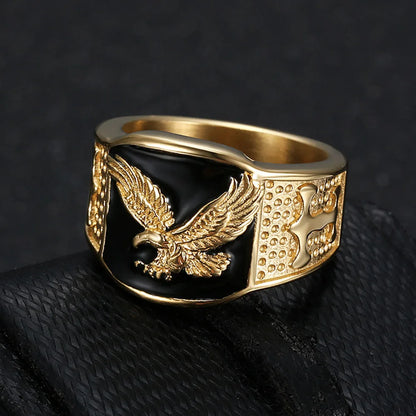 Bague Empire Aigle – Édition Signature