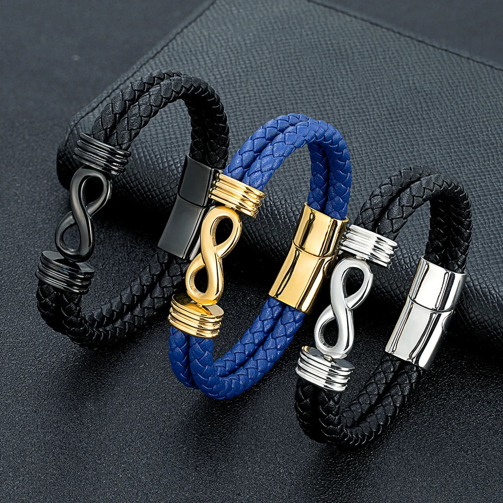 Bracelet INFINITY Signature — Force Éternelle