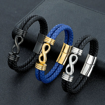 Bracelet INFINITY Signature — Force Éternelle