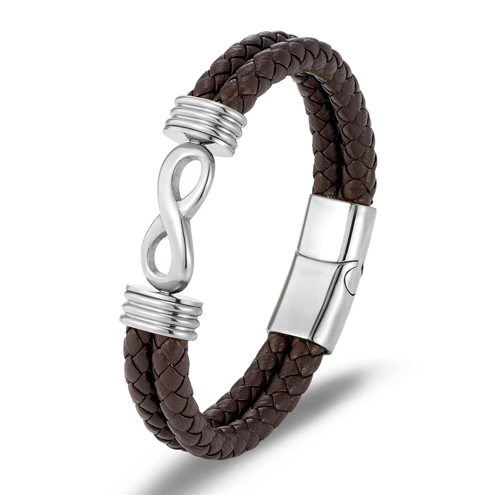 Bracelet INFINITY Signature — Force Éternelle