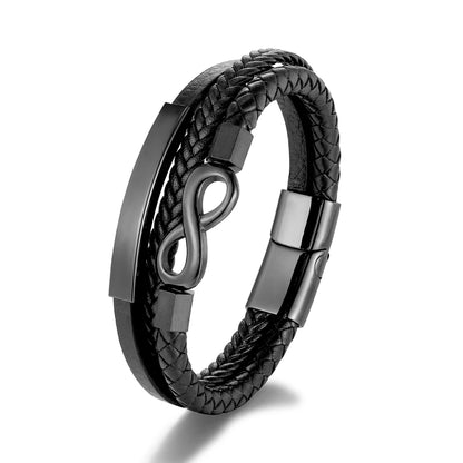 Bracelet INFINITY Signature — Héritage Éternel
