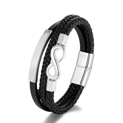 Bracelet INFINITY Signature — Héritage Éternel