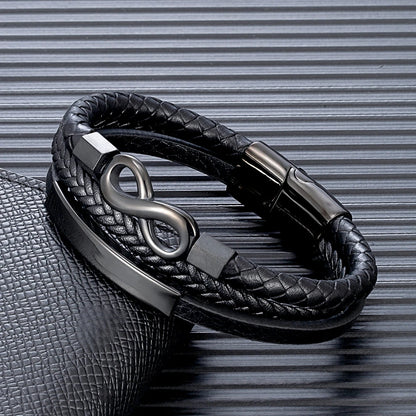 Bracelet INFINITY Signature — Héritage Éternel