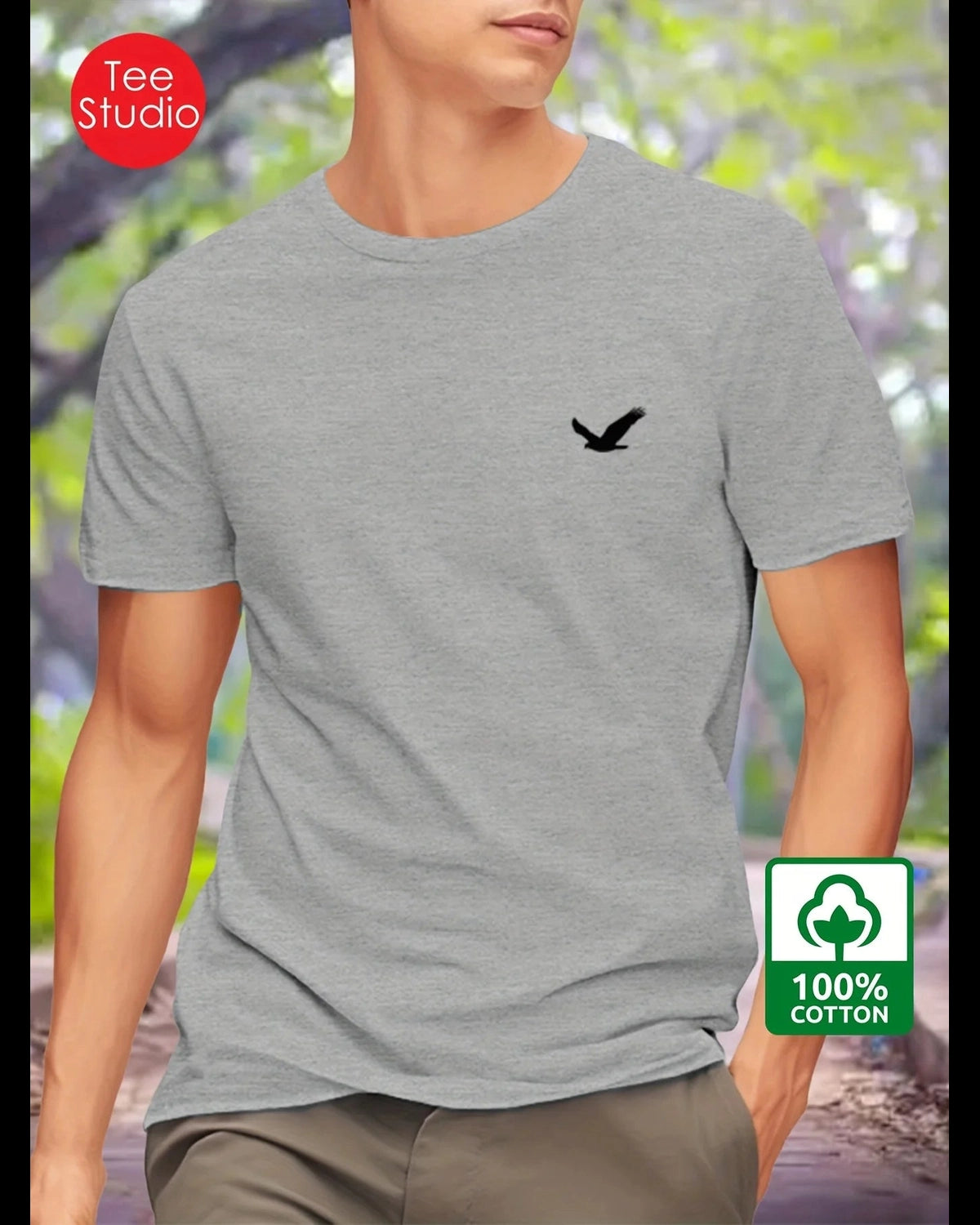 T-Shirt Aigle Minimal Street