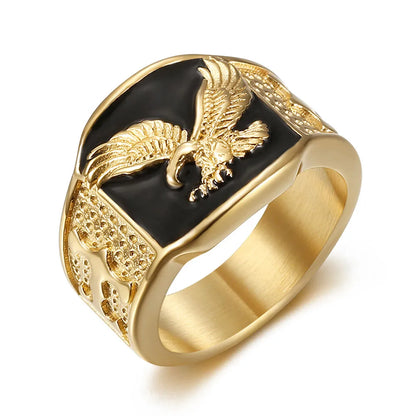 Bague Empire Aigle – Édition Signature