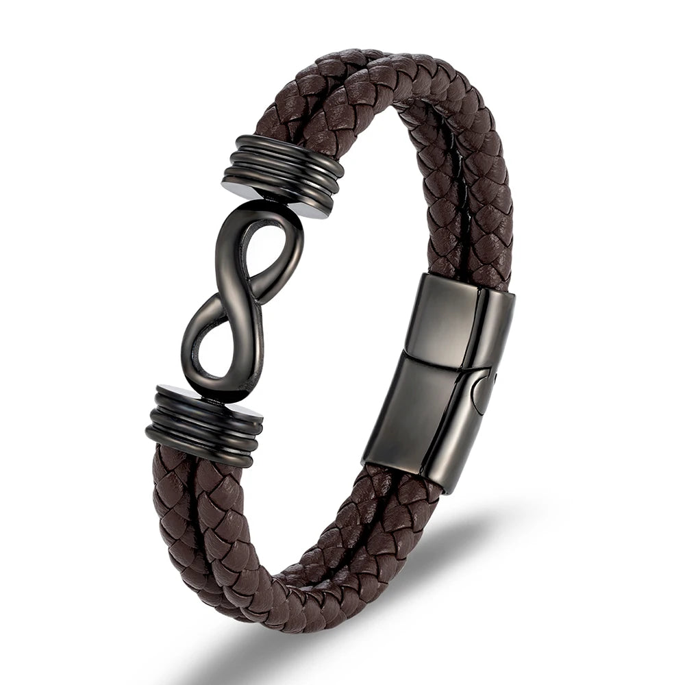 Bracelet INFINITY Signature — Force Éternelle