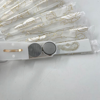 collection d’éventails LED en dentelle scintillante