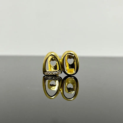 SEKI SEKI  Sophistiqué Double Élégance Zircon – Signature Fine | Warriors Connexion