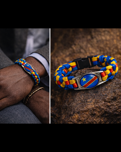 🇨🇩 BRACELET HÉRITAGE — RDCONGO