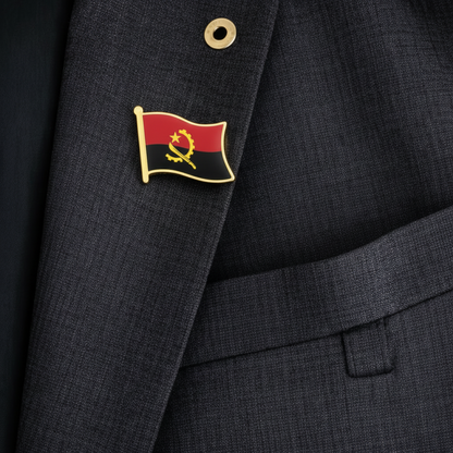 3 Pin's Drapeaux — Afrique