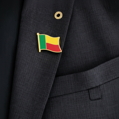 3 Pin's Drapeaux — Afrique