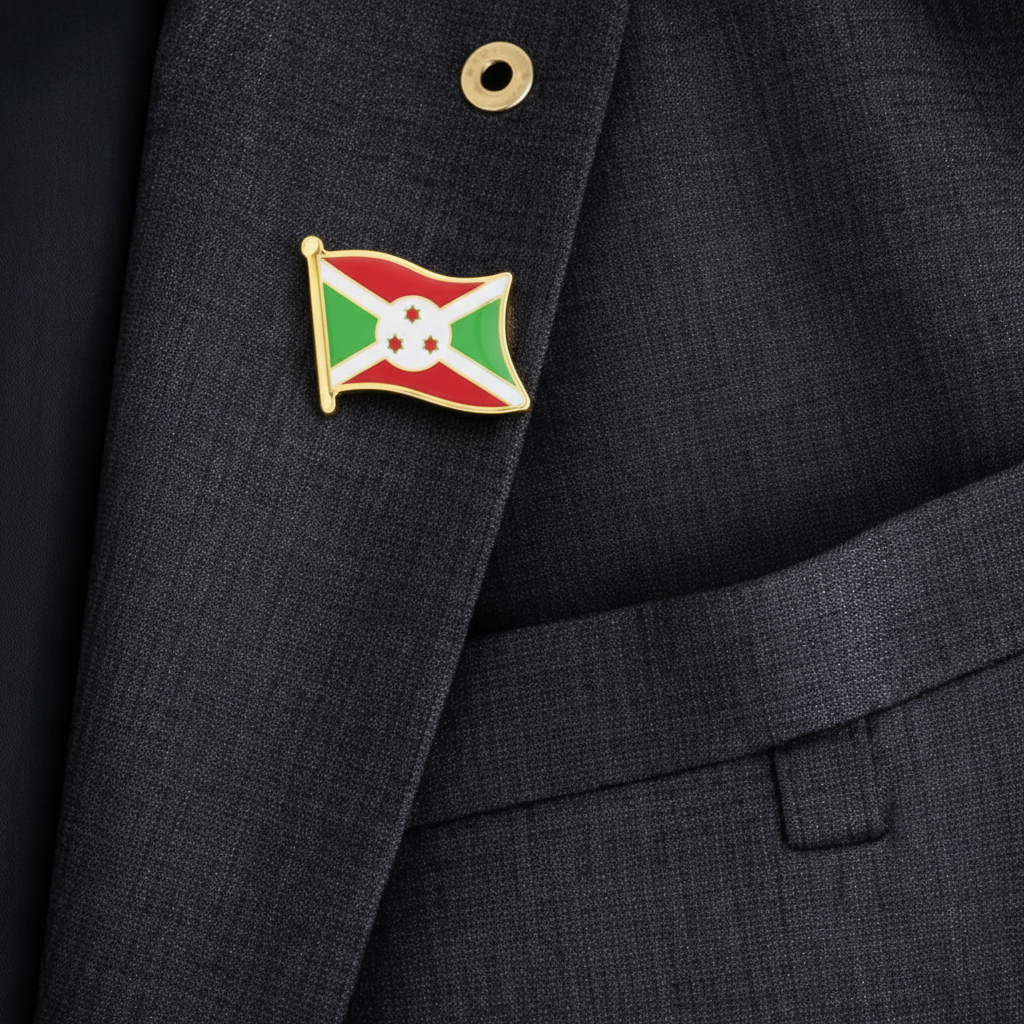 3 Pin's Drapeaux — Afrique