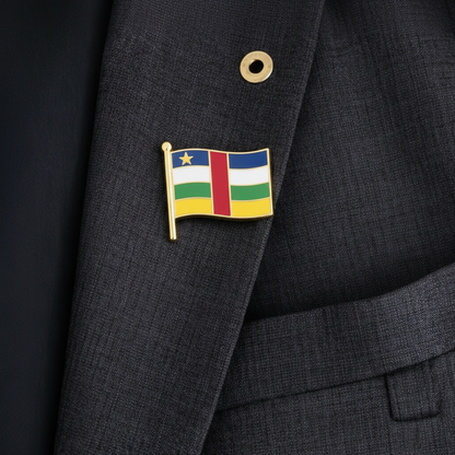 3 Pin's Drapeaux — Afrique