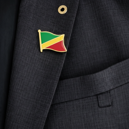 3 Pin's Drapeaux — Afrique