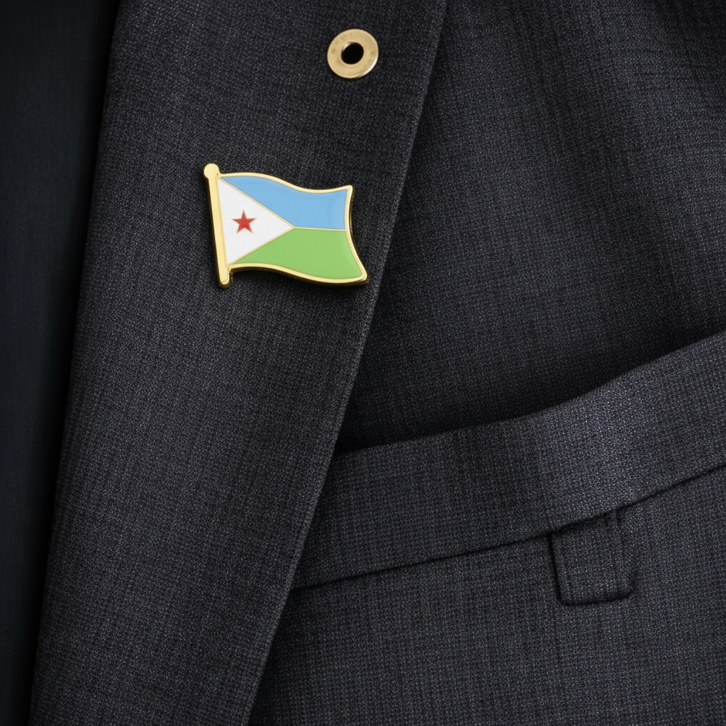3 Pin's Drapeaux — Afrique