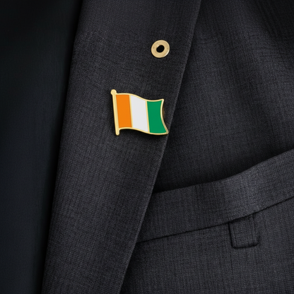 3 Pin's Drapeaux — Afrique
