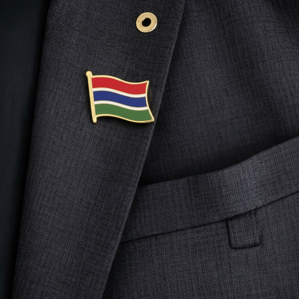 3 Pin's Drapeaux — Afrique
