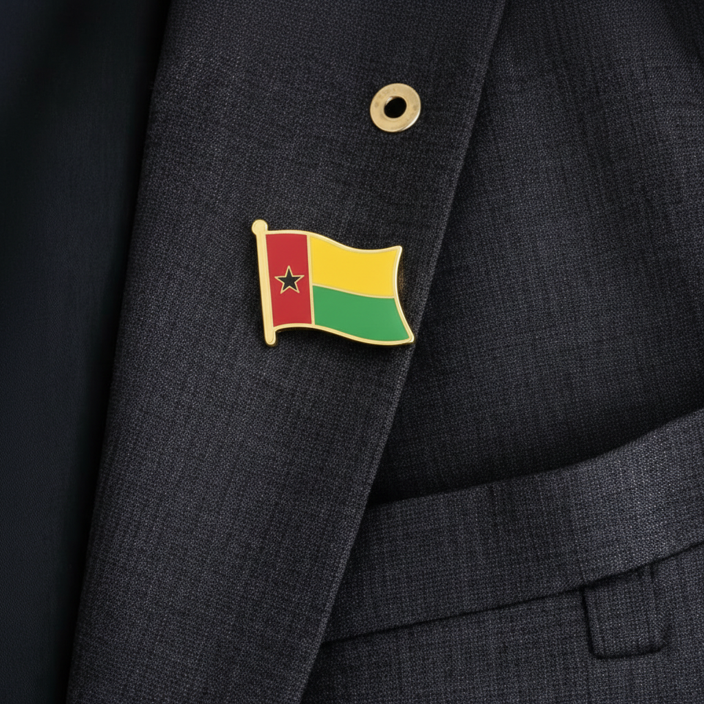 3 Pin's Drapeaux — Afrique