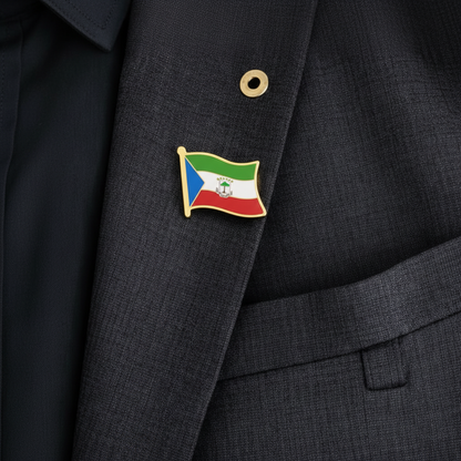 3 Pin's Drapeaux — Afrique