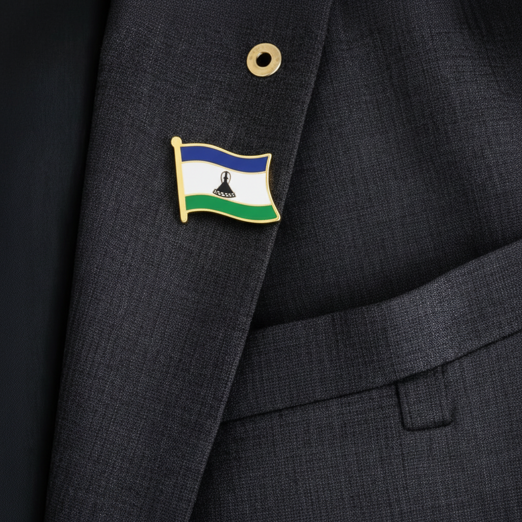 3 Pin's Drapeaux — Afrique