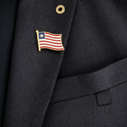 3 Pin's Drapeaux — Afrique