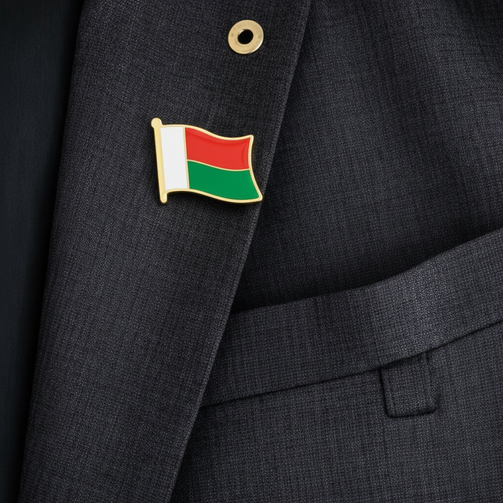 3 Pin's Drapeaux — Afrique