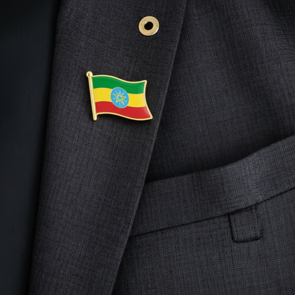 3 Pin's Drapeaux — Afrique