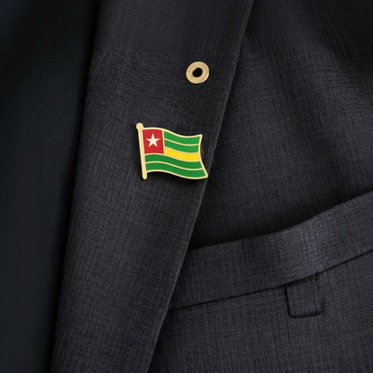 3 Pin's Drapeaux — Afrique
