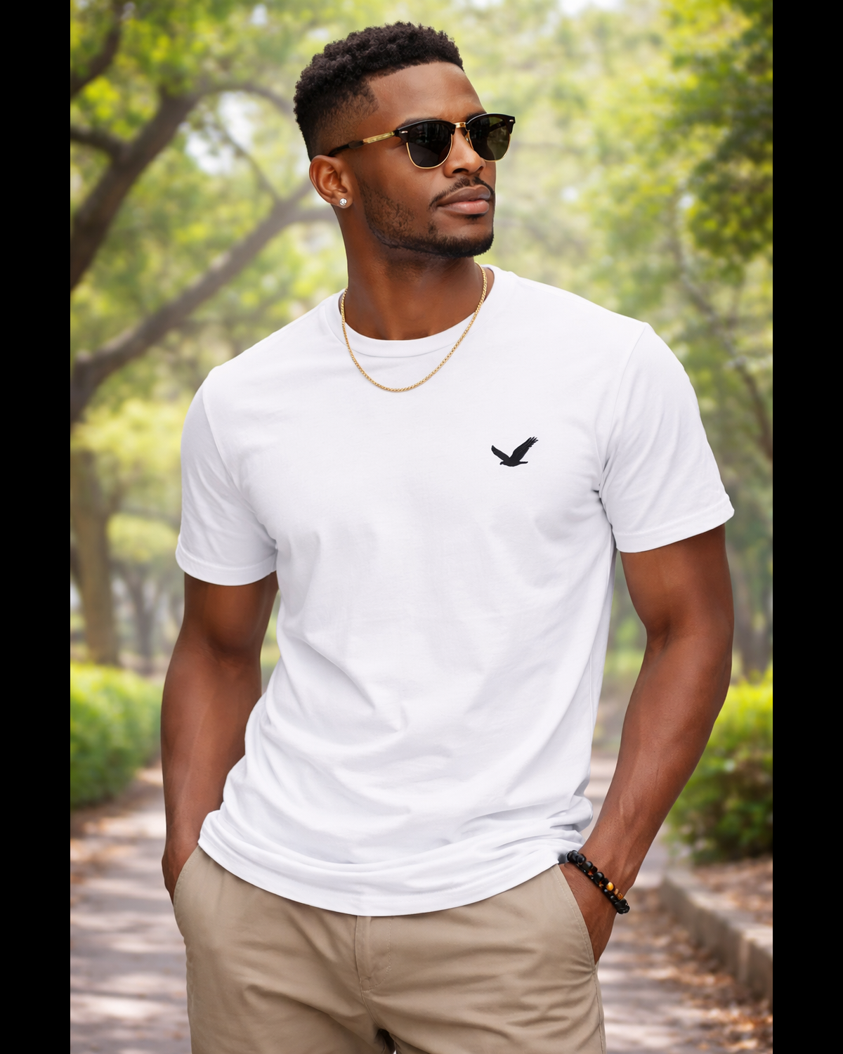 T-Shirt Aigle Minimal Street